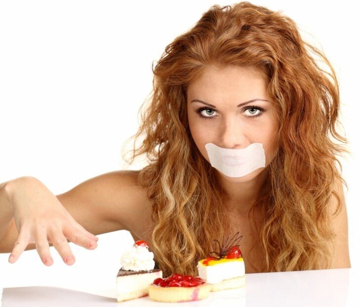 Der Verzicht auf Süßigkeiten und eine ausgewogene Ernährung beschleunigen die Genesung von einer zervikalen Osteochondrose